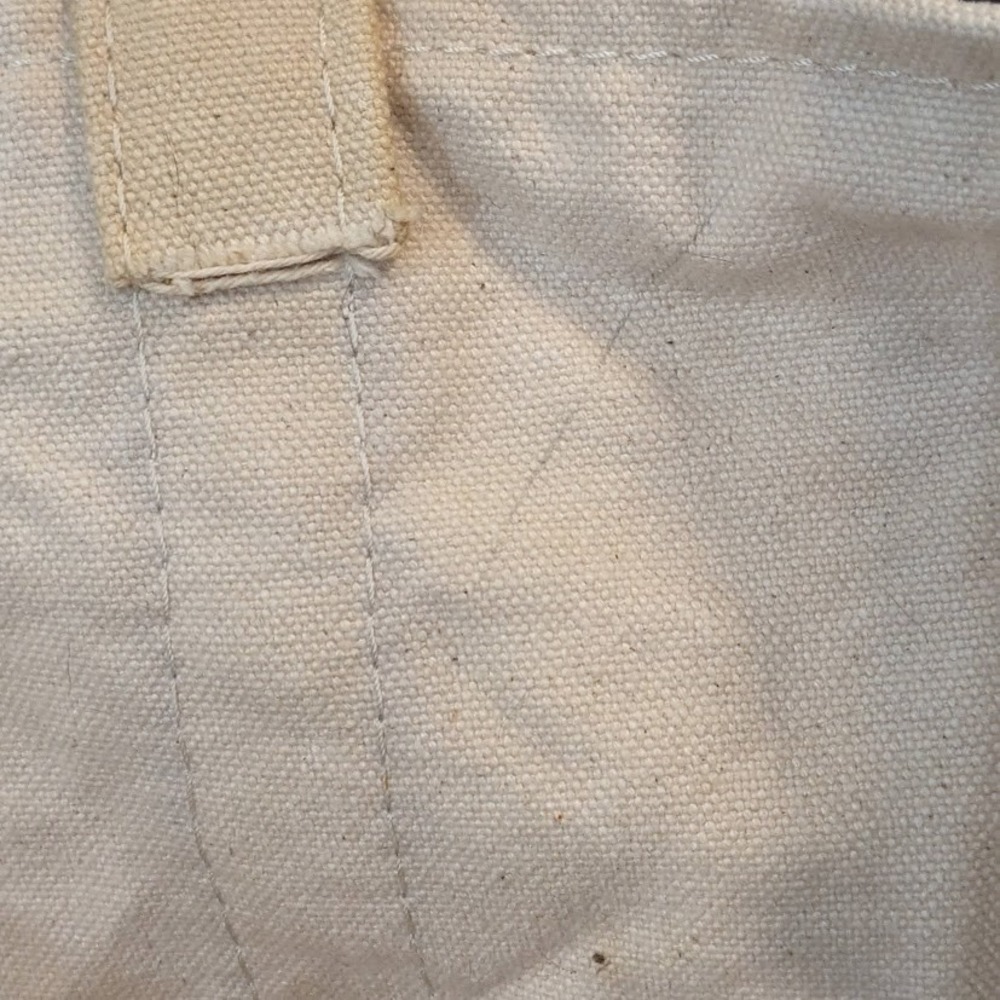 Vintage Retro Trader Joe's Embroidered Large Canvas Tote Classic Bag Rare Y2K - Picture 11 of 16